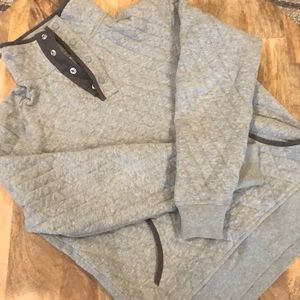 Jack Spade Quilted Pullover—Like New!